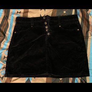 Corduroy skirt